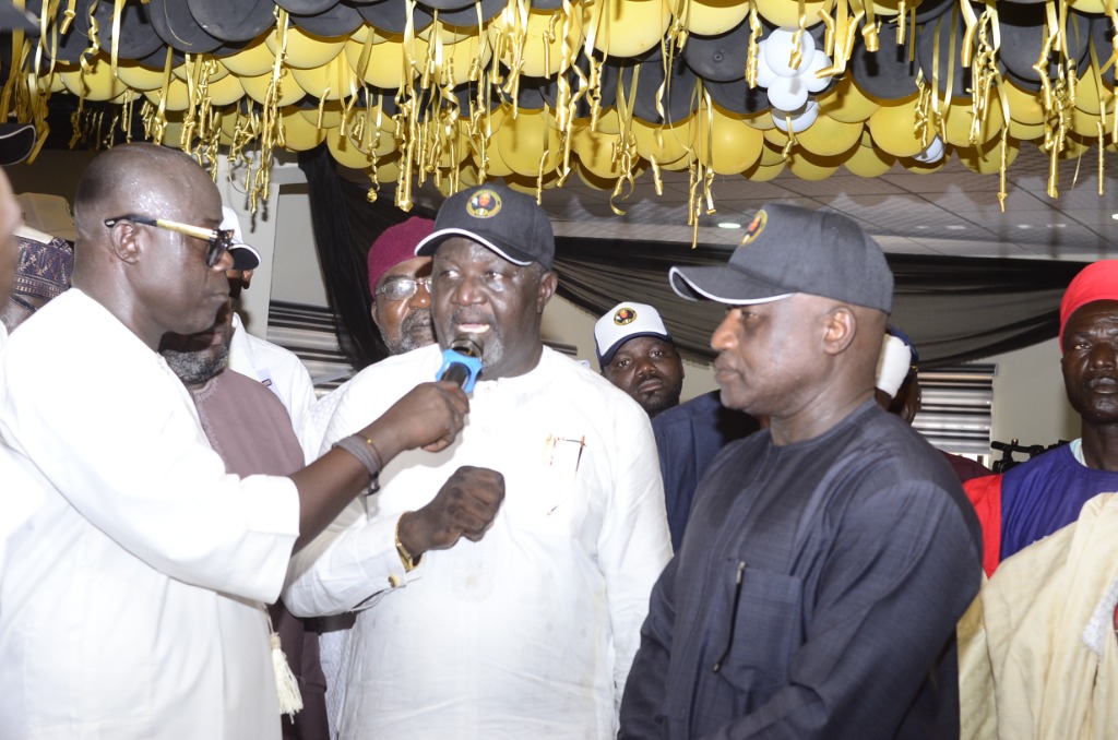 MUSAWAH 4 Y-D Initiative leadership addressing attendees during the official inauguration ceremony in Kaduna